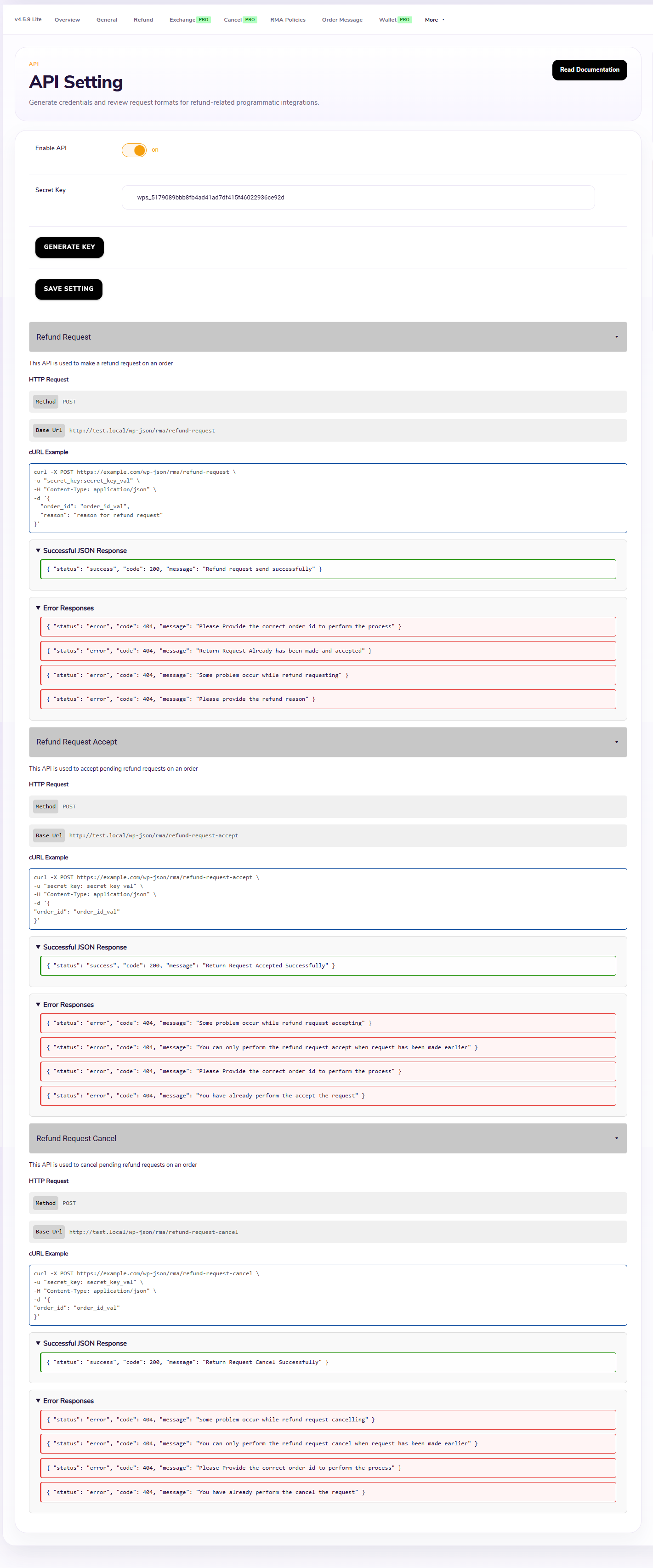 Return Refund and Exchange For WooCommerce