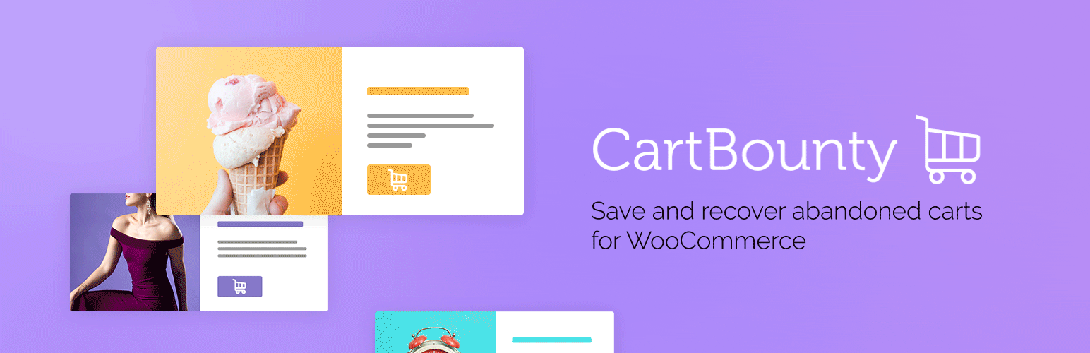 CartBounty – Save and recover abandoned carts for WooCommerce Banner