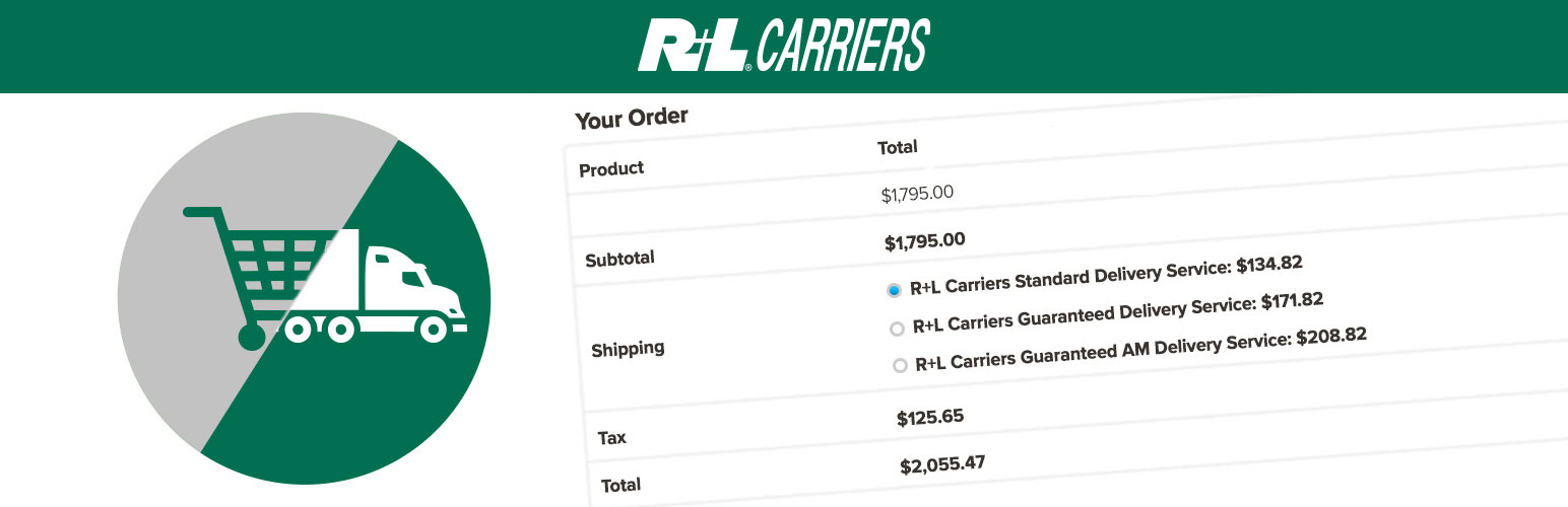 R+L Carriers Shipping Rates for WooCommerce