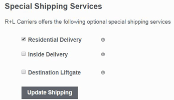 Special LTL Delivery Services