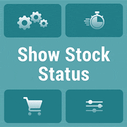 Show Stock Status for WooCommerce logo