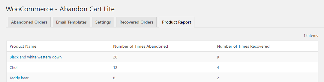 Abandoned Cart Lite for WooCommerce