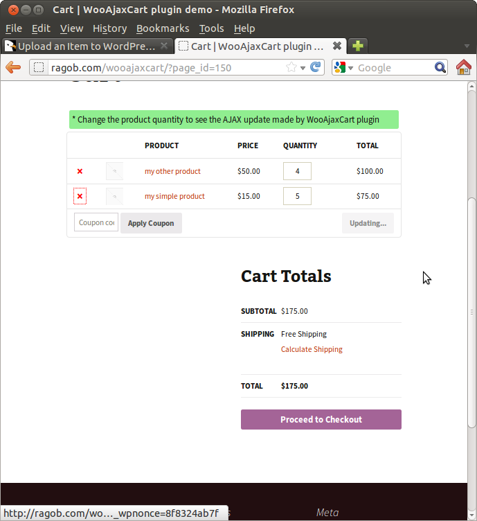 WooCommerce Ajax Cart Plugin