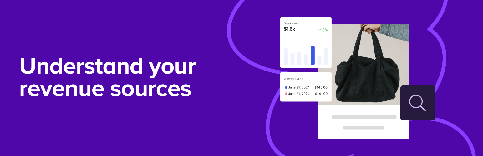 WordPress 外掛 WooCommerce Analytics 的封面圖片。