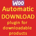 WooCommerce Automatic Download Icon