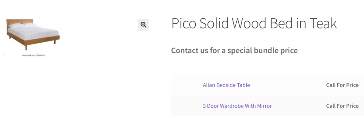 Call for Price on variable products.