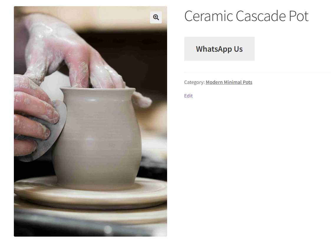 Call for Price label display.