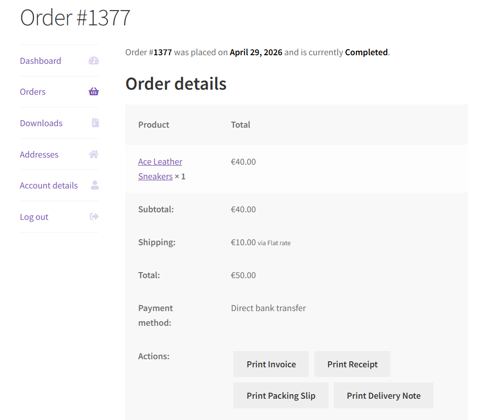 Template Editor – customise sections, fonts, colours, and layout with live preview