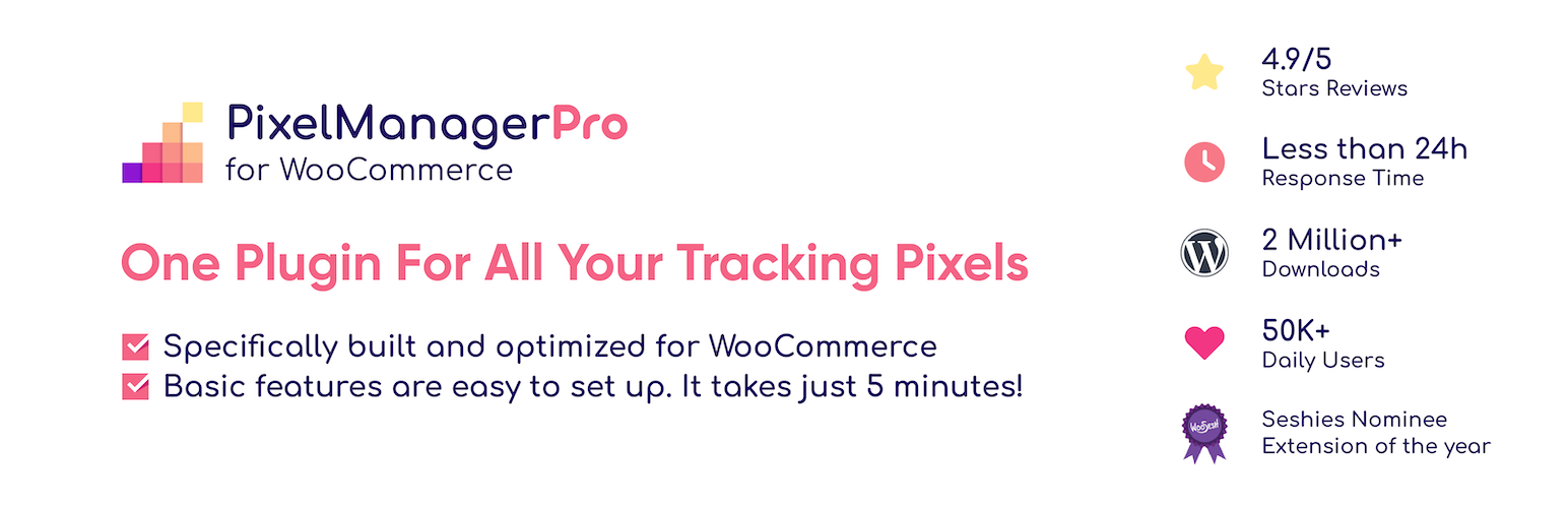 Pixel Manager for WooCommerce – Monitore o Google Analytics, o Google Ads, o TikTok e vários outros
