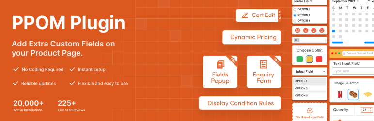 PPOM – Product Addons & Custom Fields for WooCommerce