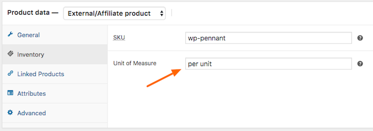 WooCommerce Unit Of Measure