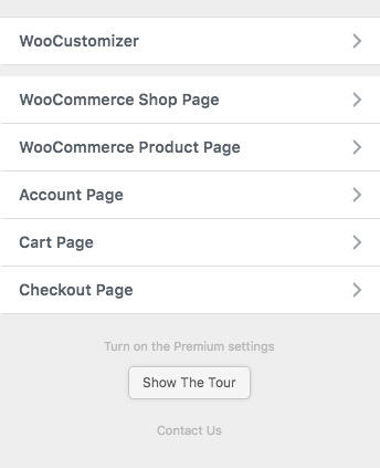 <strong>StoreCustomizer Free Settings</strong> - Edit all WooCommerce pages + many more useful features.