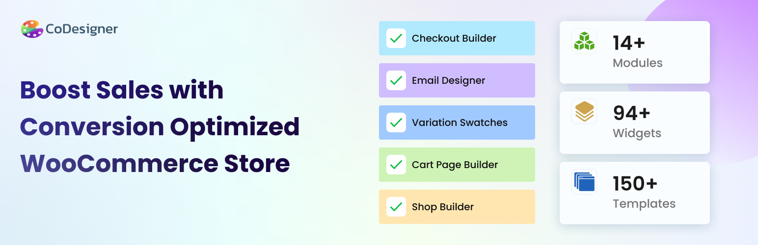 CoDesigner – All in One Elementor WooCommerce Builder