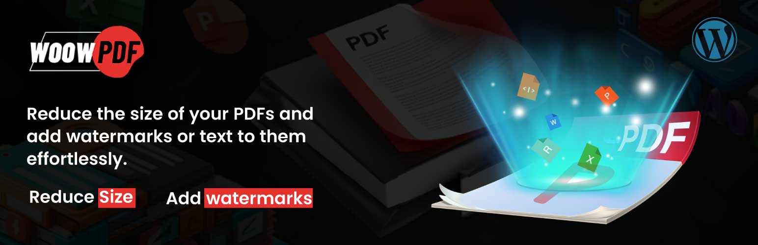 PDF Compression & Watermarking – WoowPDF