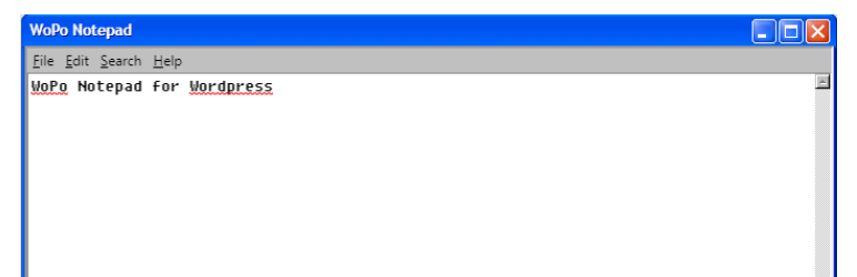 WoPo Notepad