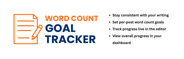 Word Count Goal Tracker