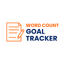 Word Count Goal Tracker Icon