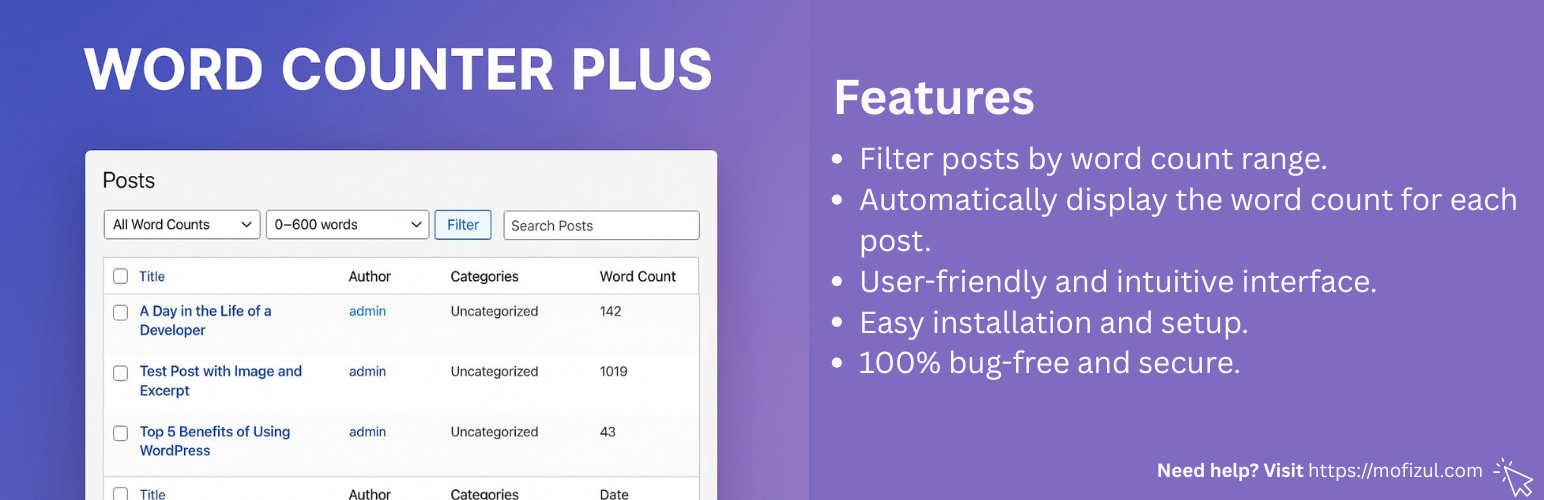Word Counter Plus