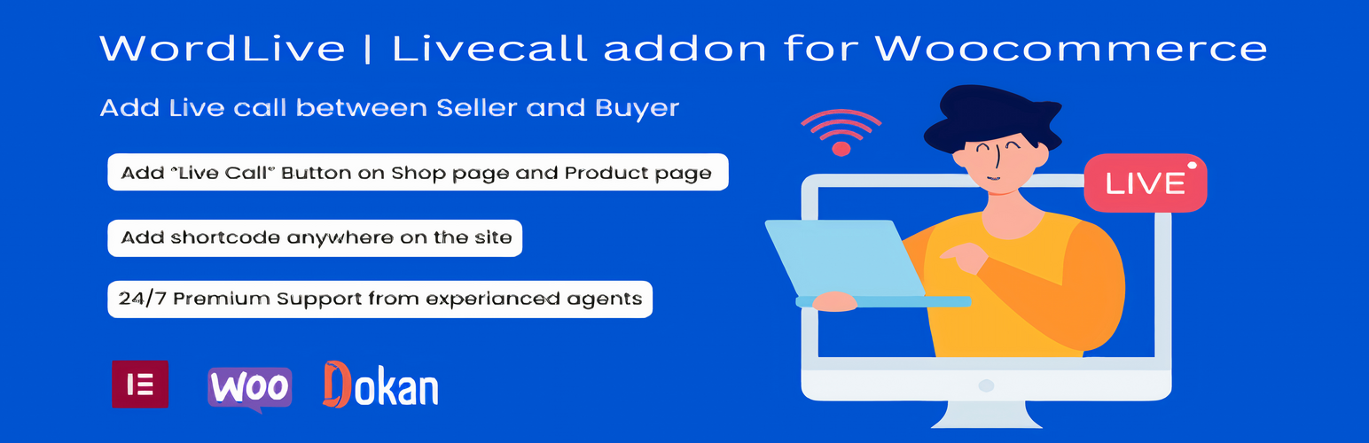 WordLive | Livecall Addon for Woocommerce