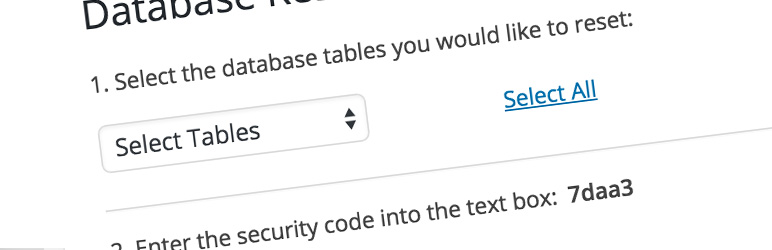 How to Reset Your WordPress Database to Default Settings