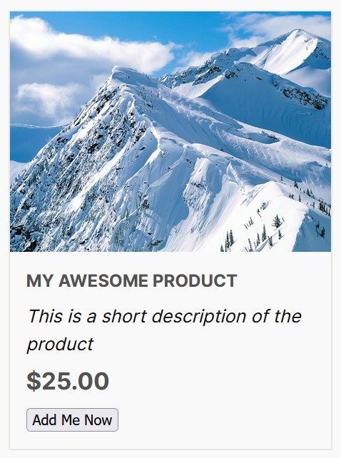 Simple Shopping Cart