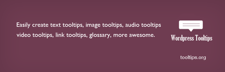 Product image for WordPress Tooltips.