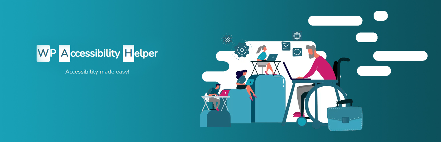 Product image for WP Accessibility Helper (WAH).