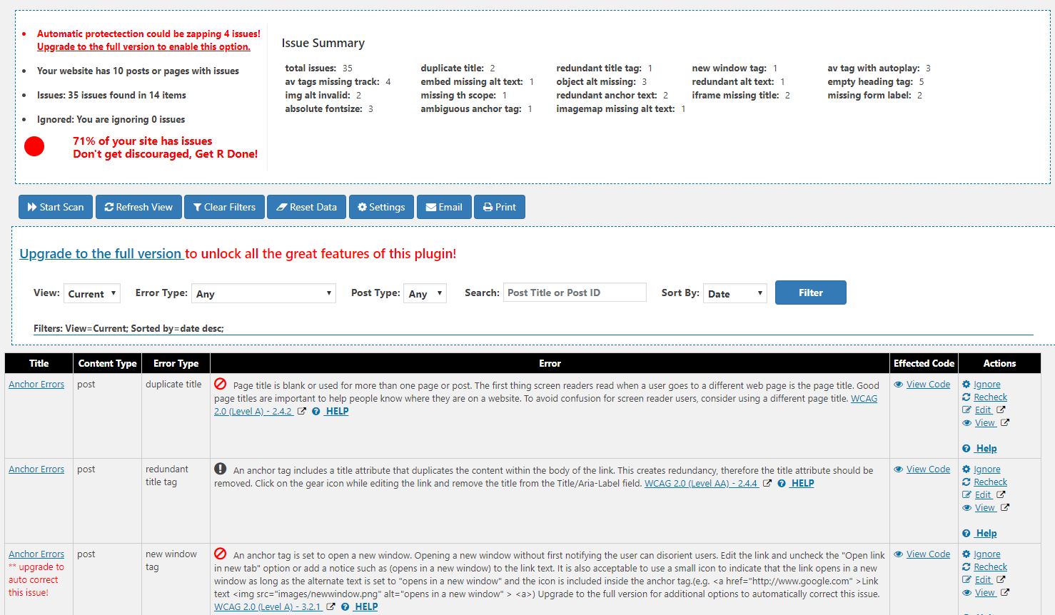 WP ADA Compliance Check Basic &#8211; Most Comprehensive Web Accessibility Solution for WordPress