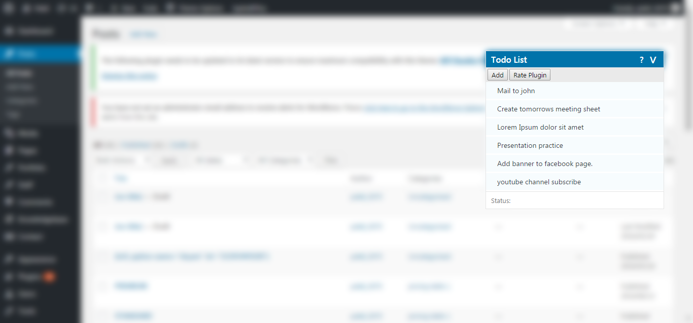 New attractive theme matching to WordPress native layout.