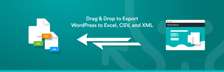Export WordPress data to XML/CSV