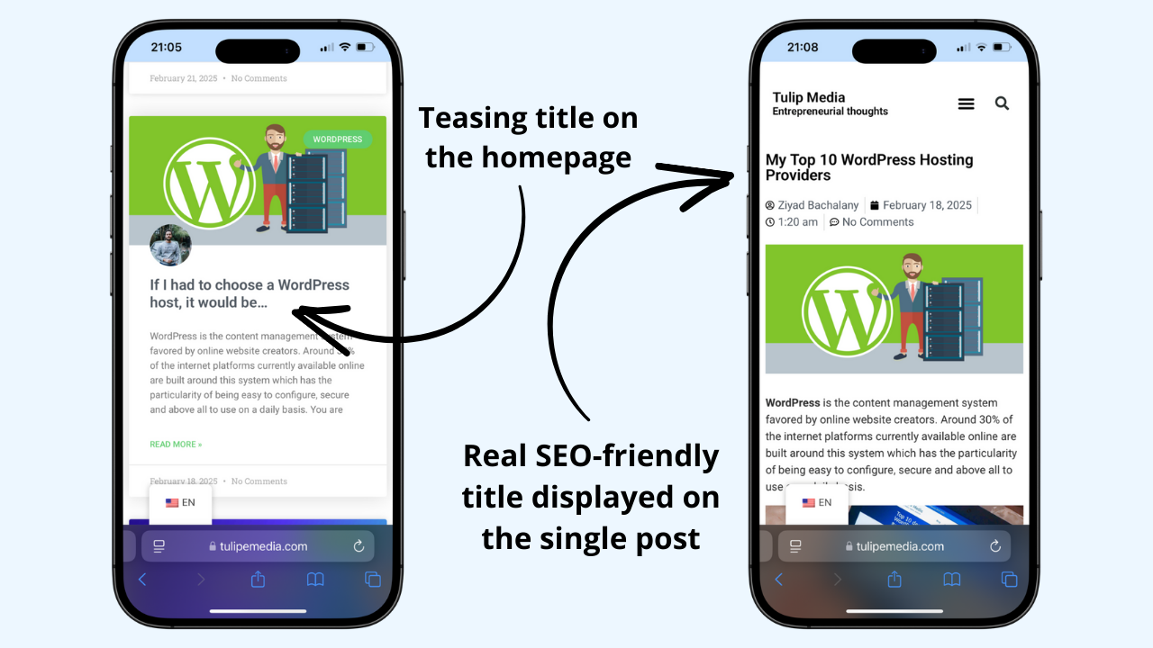 Homepage showcasing captivating teaser titles in action.