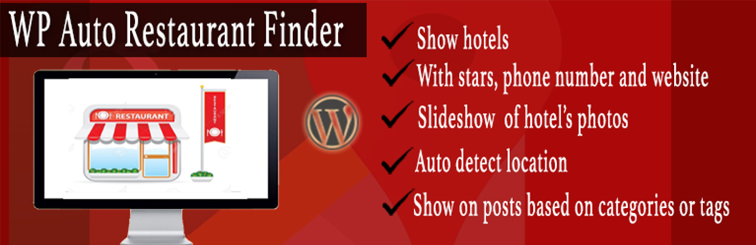 WP Auto Restaurant Finder