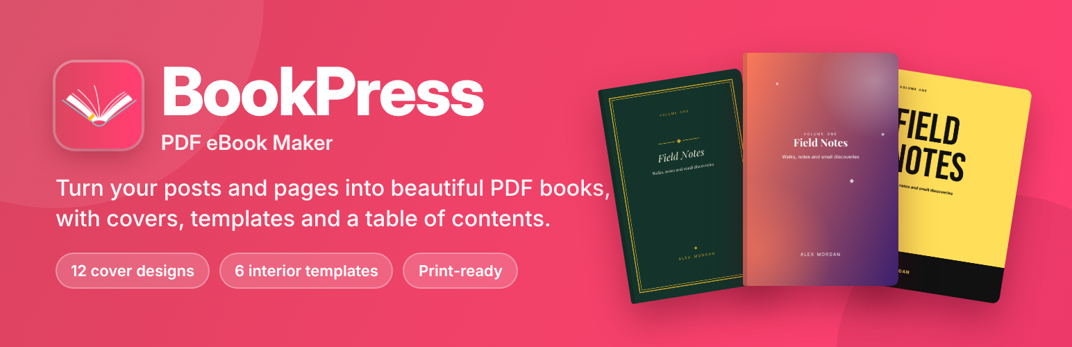 BookPress – PDF eBook Maker preview