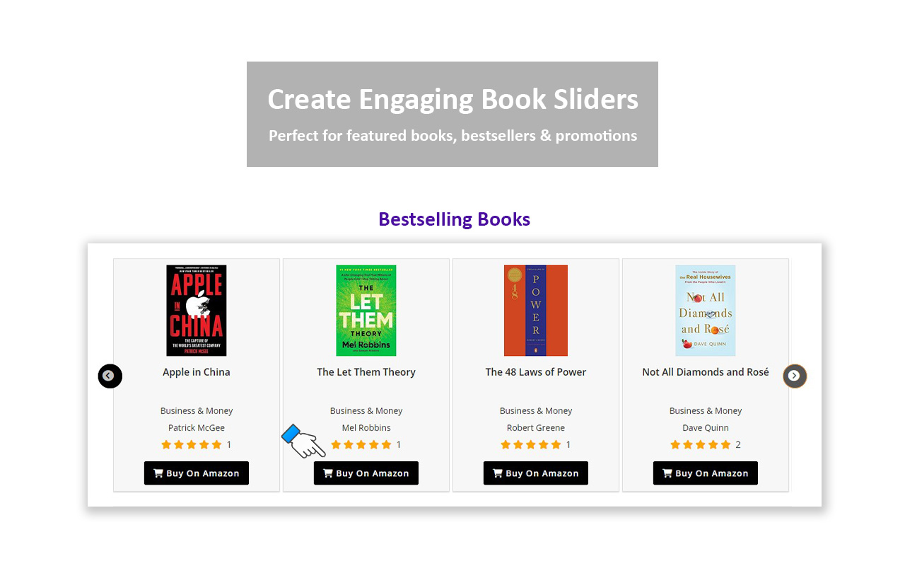 Interactive Book Slider (Pro)
