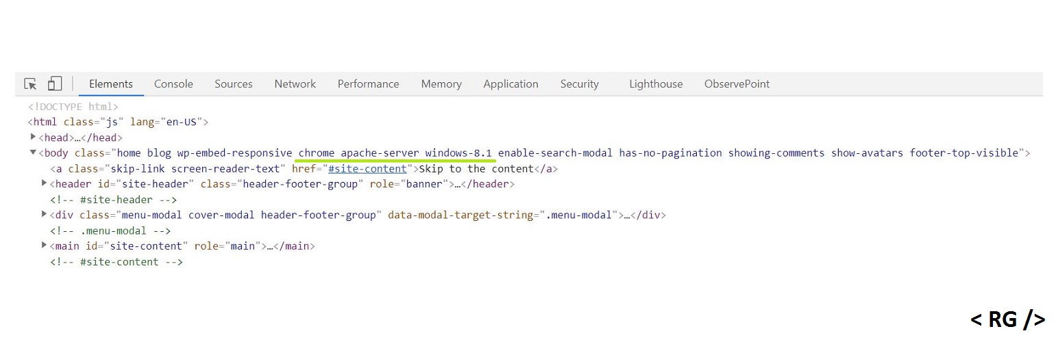 WP Browser/Platform Detection