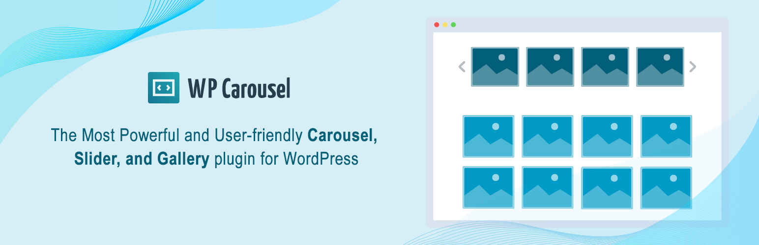 Carousel, Slider, Gallery by WP Carousel – Image Carousel & Photo Gallery, Post Carousel & Post Grid, Product Carousel & Product Grid for WooCommerce WordPress 插件