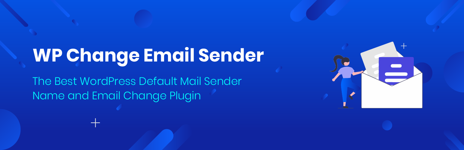 WordPress 外掛 WP Change Email Sender 的封面圖片。