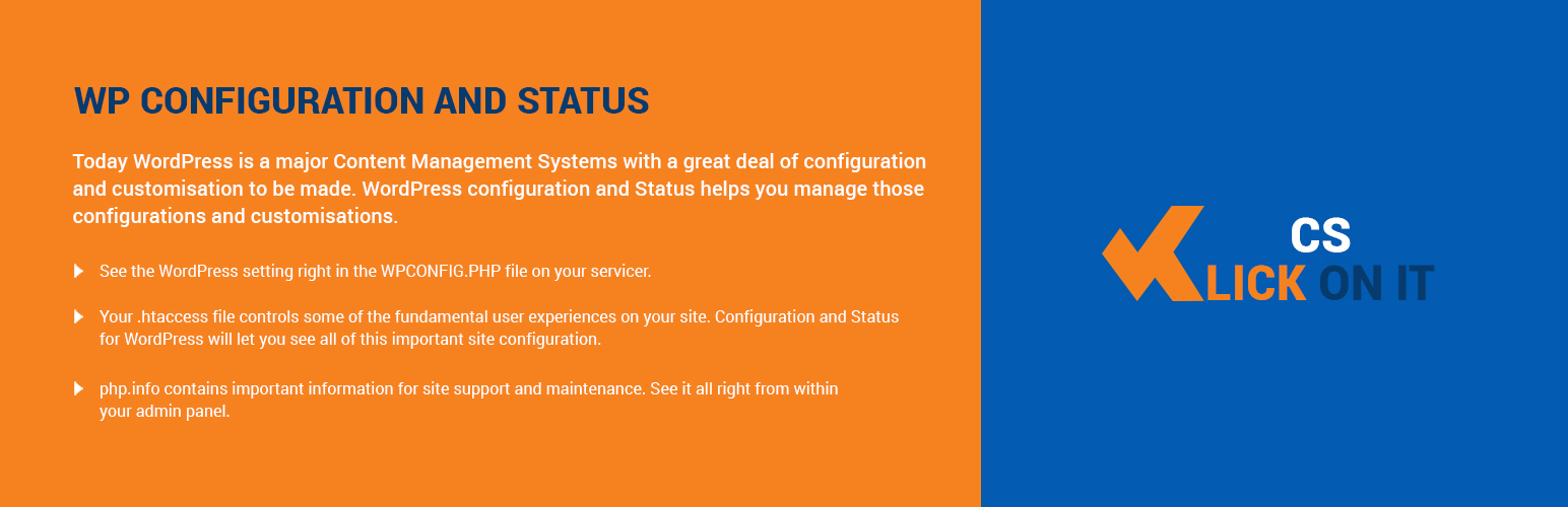 WP Configuration and Status