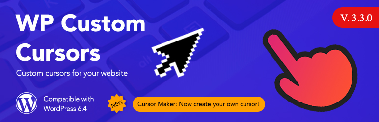 Product image for WP Custom Cursors | WordPress Cursor Plugin.