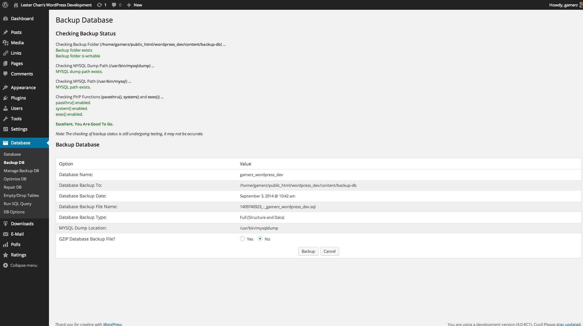 Mysql copy database