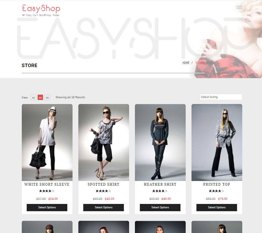 Choose from several pre-designed layouts!