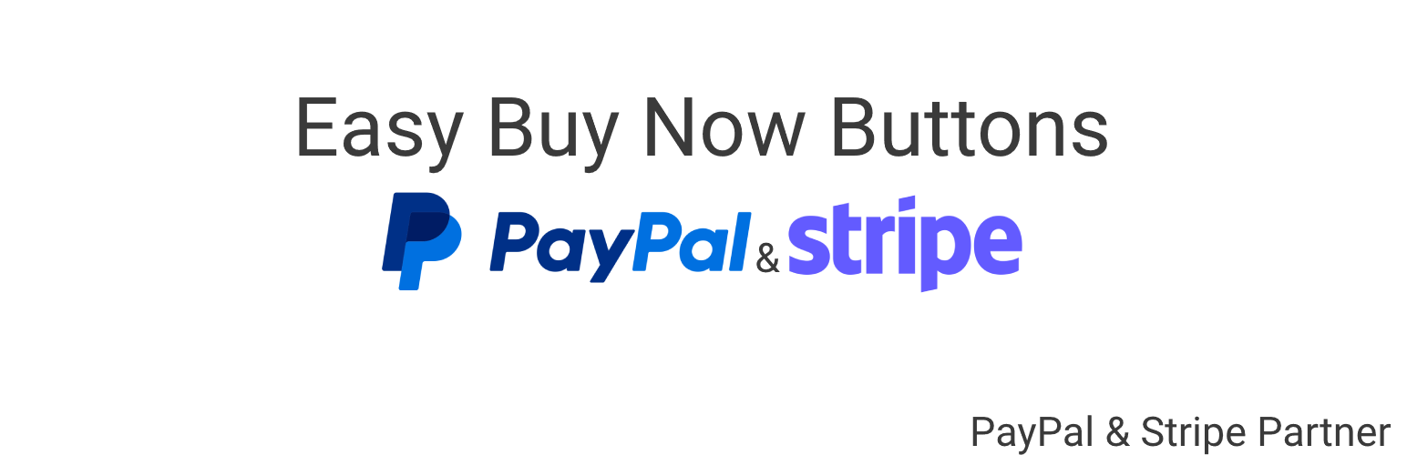 Easy PayPal & Stripe Buy Now Button