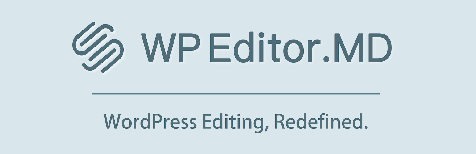 WP Editor.md — The Perfect WordPress Markdown Editor