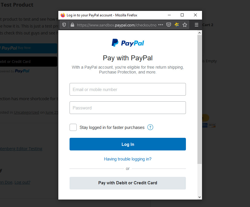 WP Express Checkout (Fast Payments via PayPal & Stripe)