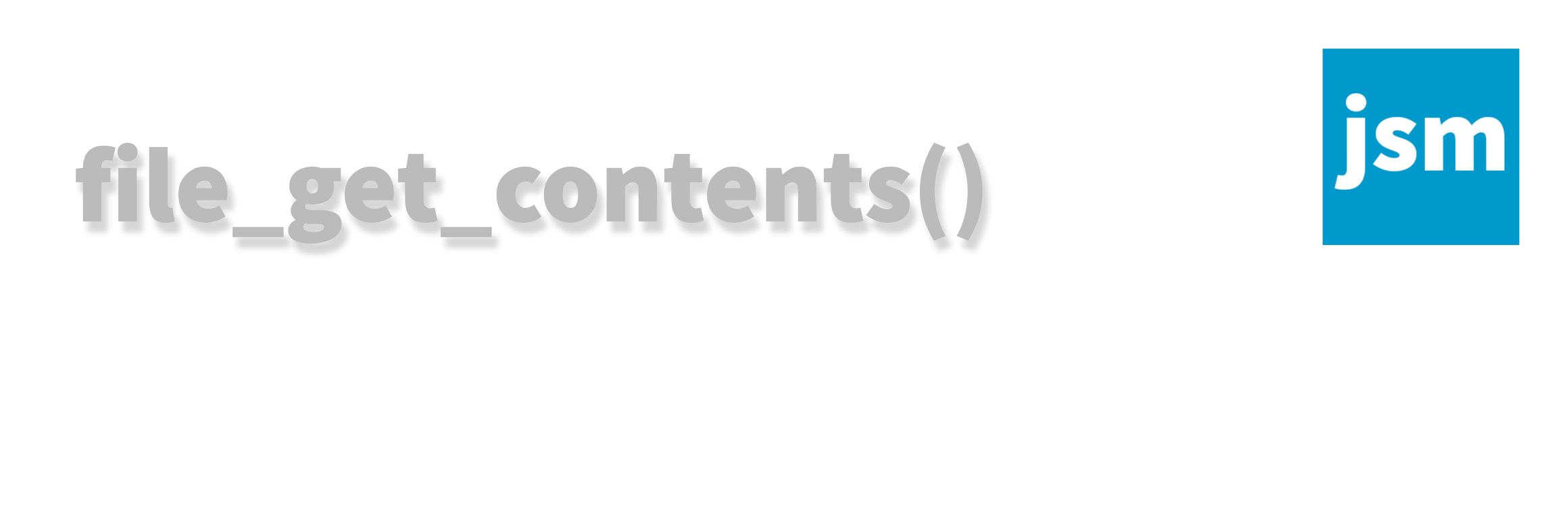 JSM file_get_contents() Shortcode