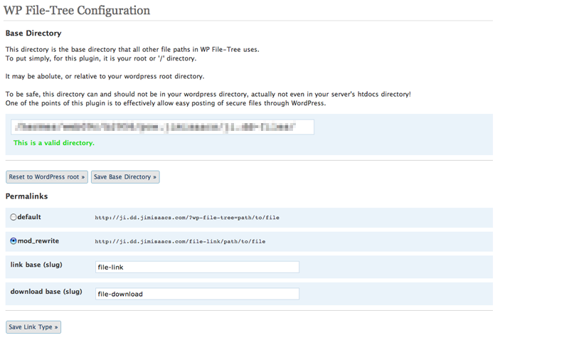 WP File-Tree