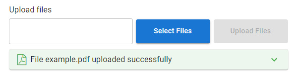 Clear confirmation — and an email to you, if you want one.