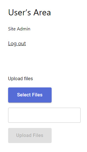 Works in a sidebar widget, not just a page.