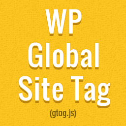 WP Global Site Tag logo