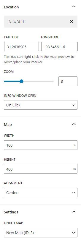 Settings overview with full plugin